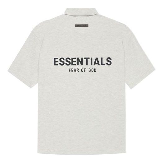 Polo tričko Fear of God Essentials Polo Shirt Šedá | FOG-SS21-661, 0