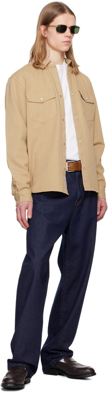 Opasok Carhartt WIP Script Leather Belt Čierna | I030992, 4