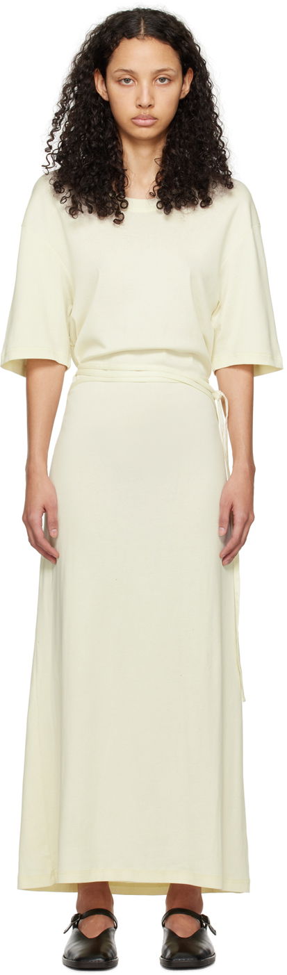 Šaty LEMAIRE Belted Midi Dress Béžová | DR1045 LJ1016, 0