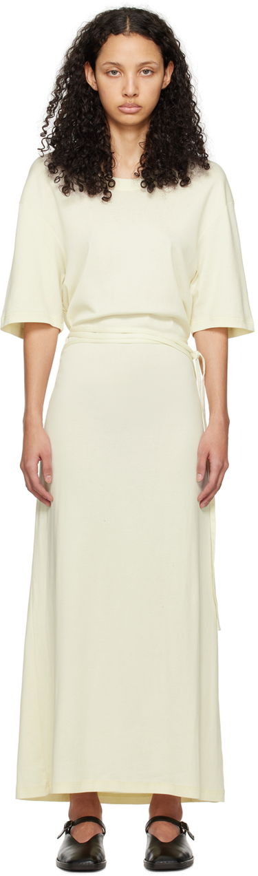 Šaty LEMAIRE Belted Midi Dress Béžová | DR1045 LJ1016, 0