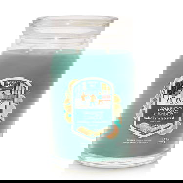 Sviečka Yankee Candle après ski Collection Signature Large Jar 2 Wicks Holiday Winterfest Candle Tyrkysová | 43491, 0