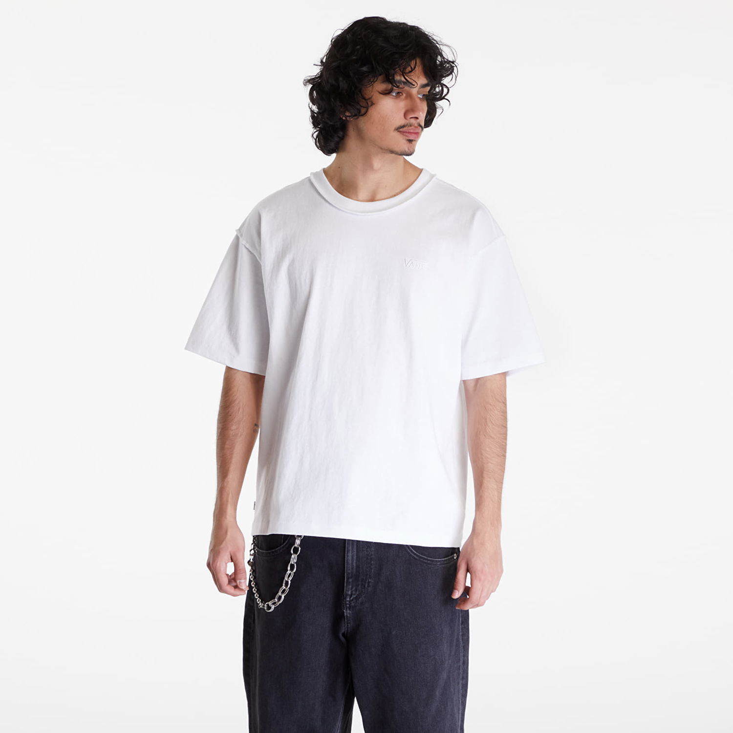 Tričko Vans Premium Short Sleeve Tee Biela | VN000GBYWHT1, 0