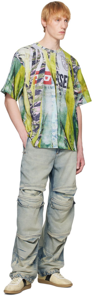 Cargo nohavice Diesel Relaxed D-Dayetz Jeans by Diesel Modrá | A17317-0ABDF-01, 3