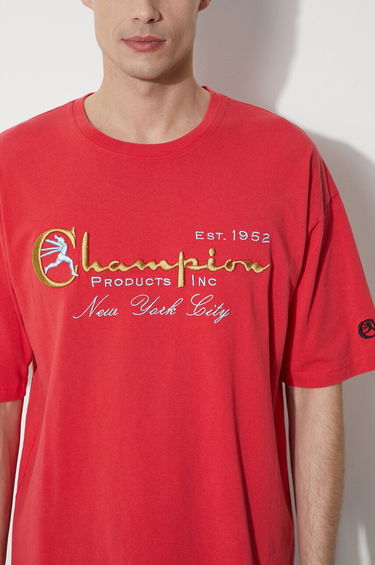Tričko Champion Champion Products Inc. T-Shirt Červená | 219998, 5