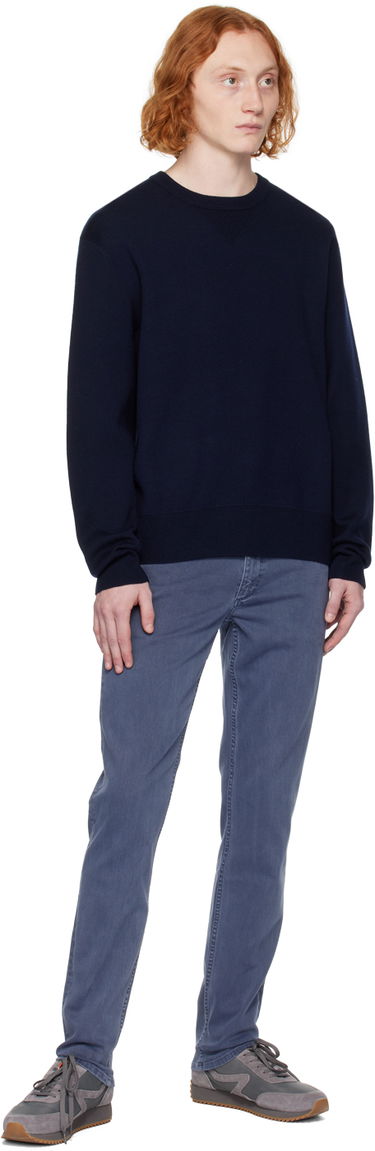Sveter rag & bone York Knit Sweater Navy | MBS23H026HS26, 3