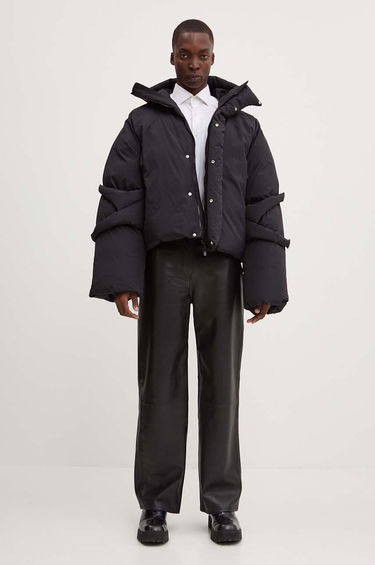 Prešívaná bunda HELIOT EMIL Black Puffer Jacket Čierna | PREAW24.M.02.131.BLK01, 1