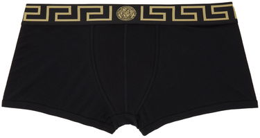 Boxerky Versace Greca Border Boxer Briefs Čierna | AU10026 A232741, 0