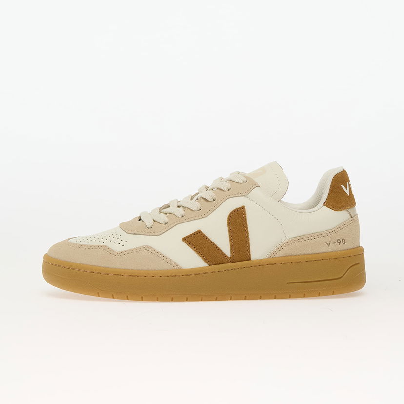 Tenisky a topánky Veja V-90 O.T. Pure_Camel_Alm_Natural Béžová | VD2020915B