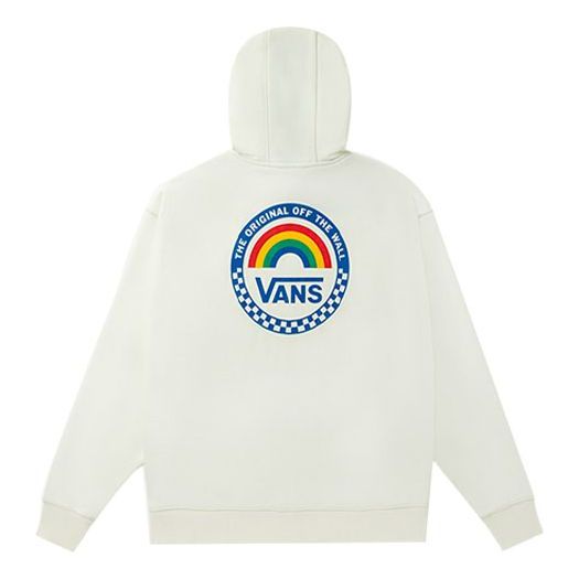 Mikina Vans Anaheim Rainbow Oversized Hoodie Biela | VN0A5AUEFS8, 0