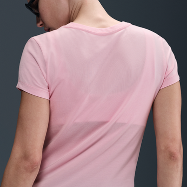 Crop Top Nike Sportswear Chill Knit T-Shirt Ružová | FV5508-690, 1