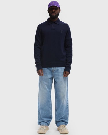 Sveter Polo by Ralph Lauren Polo Ralph Lauren Knitted Polo Shirt Navy | 710955908003, 2