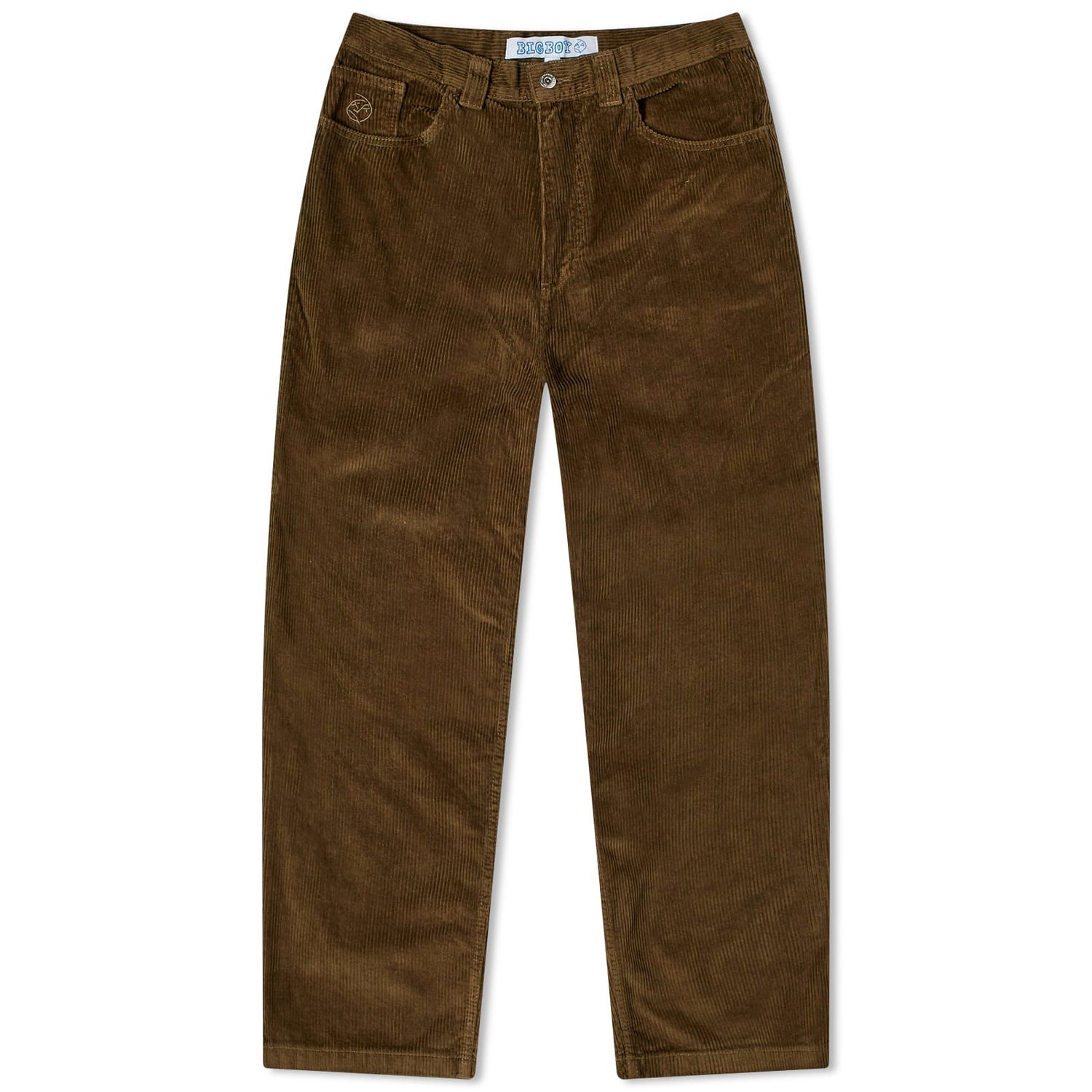 Nohavice Polar Skate Co. Big Boy Cord Hnedá | PSC-W23-36, 0