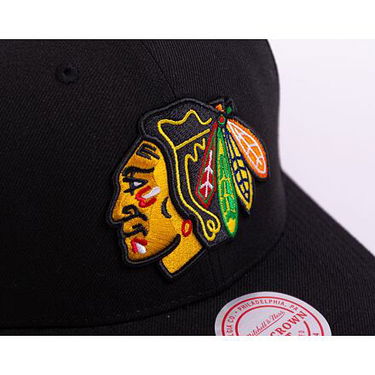 Šiltovka Mitchell & Ness NHL Team Ground 2.0 Pro Snapback Chicago Blackhawks Black Čierna | HHSS5370-CBHYYPPPBLCK, 3