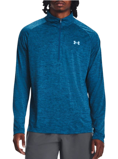 Tričko Under Armour Tech 1/2 Zip Tee Navy | 1328495-426