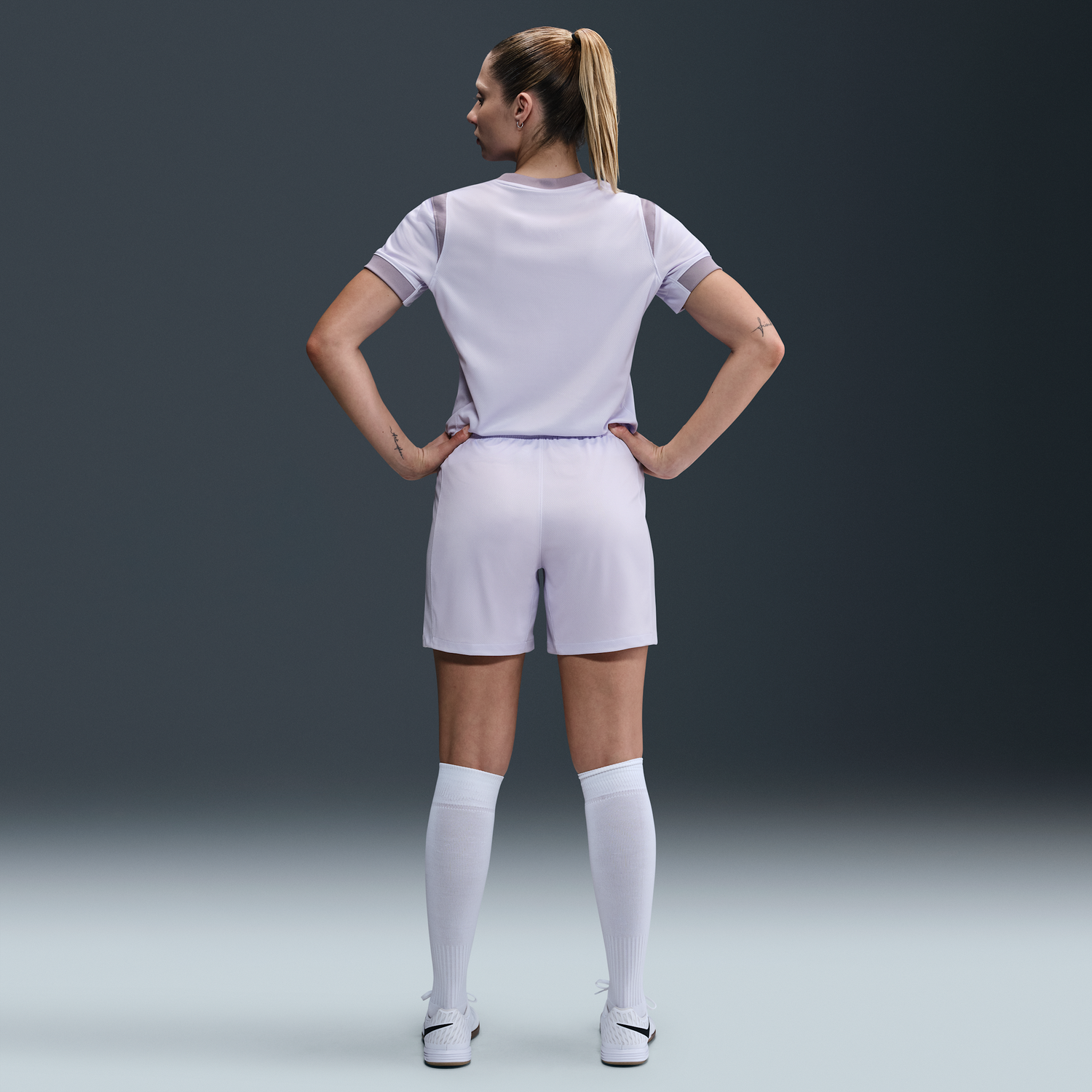 Šortky Nike Dri-FIT Norway 2025/26 Stadium Replica Women's Soccer Shorts Fialová | FZ9186-538, 1