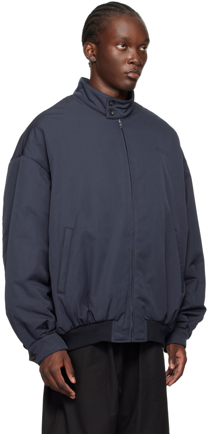 Bomber bunda We11done We11done Harrington  Jacket Modrá | WD-JP2-24-061-M-NV, 1