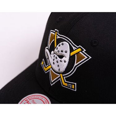 Šiltovka Mitchell & Ness NHL Team Ground 2.0 Pro Snapback Anaheim Ducks Black Čierna | HHSS5370-ADUYYPPPBLCK, 3