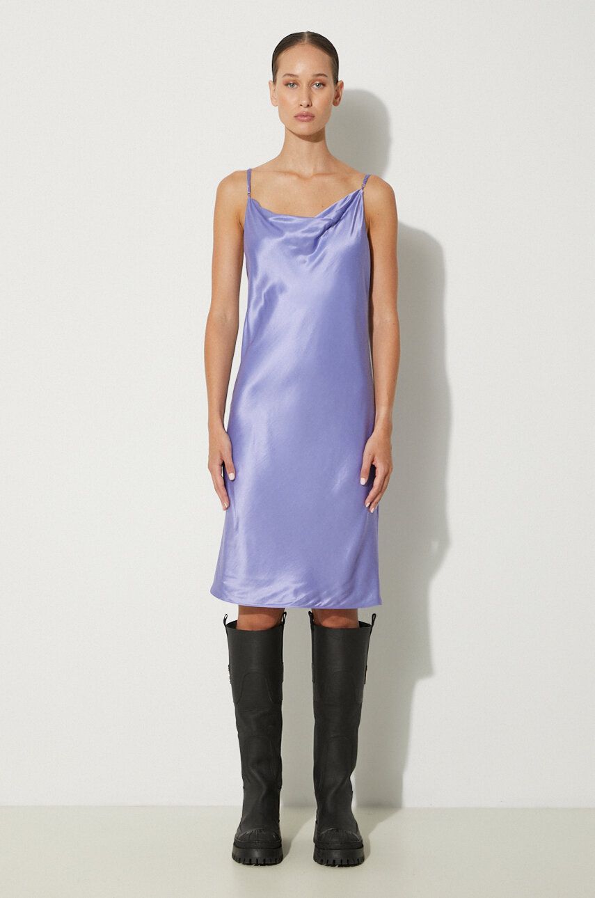 Šaty Samsoe Samsoe Purple Mini Dress Fialová | F23200091, 1