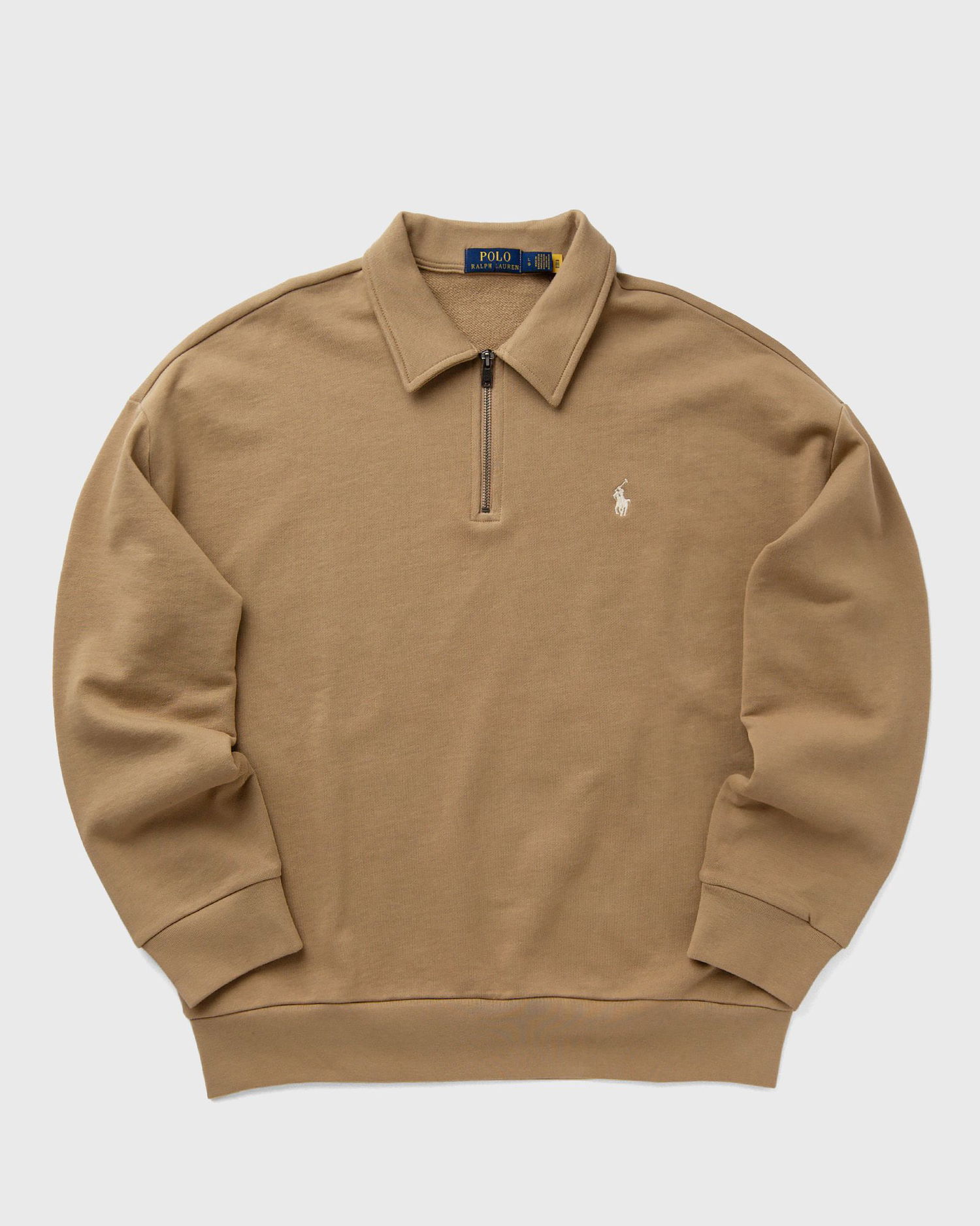Mikina Polo by Ralph Lauren Half Zip Sweatshirt Hnedá | 710961601002, 0