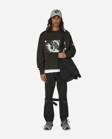 Mikina Cav Empt Washed Dimensions Crewneck Sweatshirt Black Čierna | CES25CS08 BLK, 4