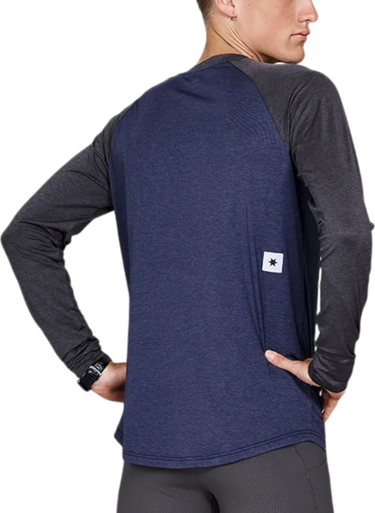 Tričko Saysky Saysky Logo Pace Long Sleeve T-Shirt Modrá | mmrls21c2007, 1