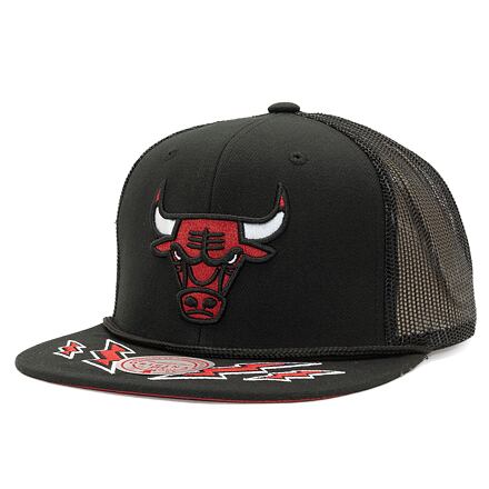 Šiltovka Mitchell & Ness Recharge Trucker Chicago Bulls Black Čierna | HHSS7016-CBUYYPPPBLCK, 0