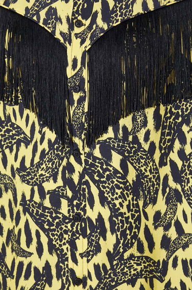 Košeľa Fiorucci Fiorucci Banimalier Print Fringed Shirt Žltá | M01FPTSH054VI01YW02, 6