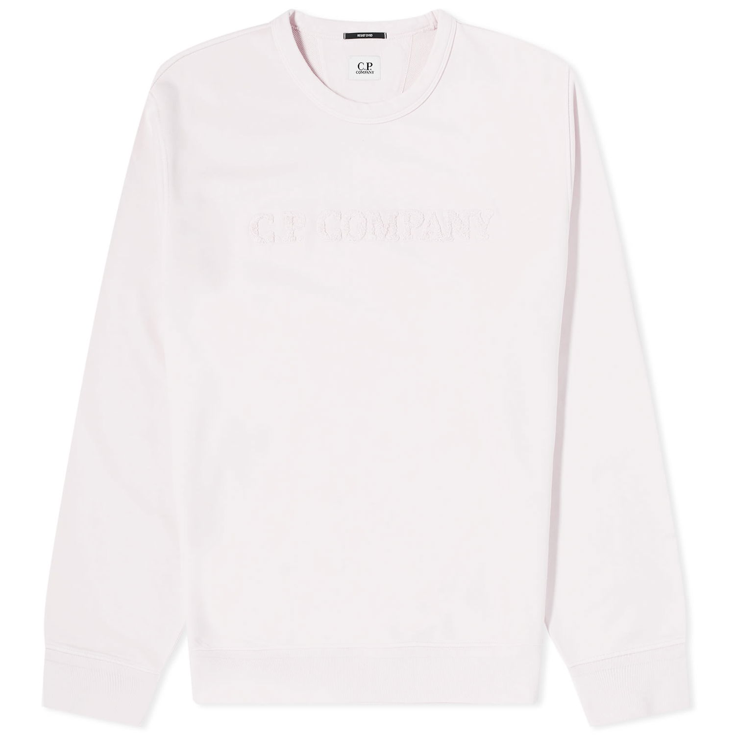 Mikina C.P. Company Cotton Diagonal Fleece Logo Sweatshirt Biela | CMSS096A-110044R-501, 0