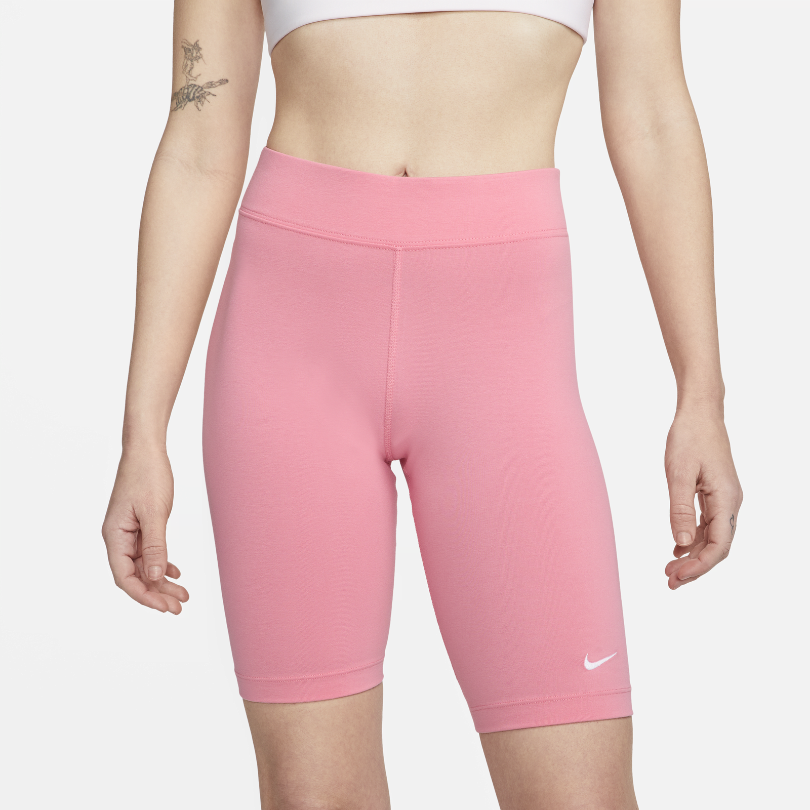 Sportswear Essential Mid-Rise Biker Shorts
