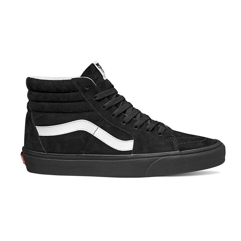 Tenisky a topánky Vans Sk8-Hi (Pig Suede) Čierna | VN0A4BV618L, 0