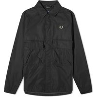 Kabáty Fred Perry Utility Overshirt Čierna | M6572-102, 1