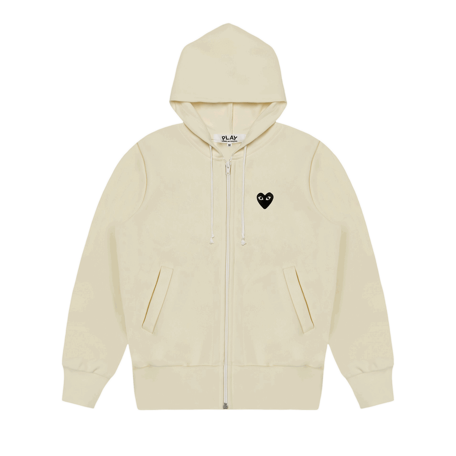 Mikina Comme des Garçons PLAY Zip-Up Hoodie Žltá | AZ T254 051 3, 0
