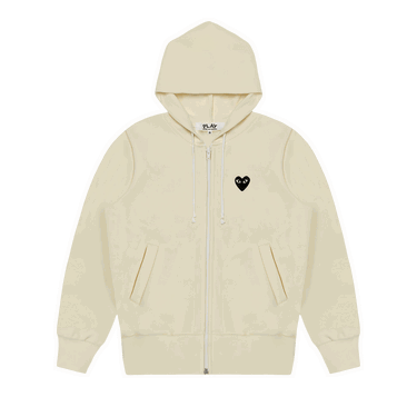 Mikina Comme des Garçons PLAY Zip-Up Hoodie Žltá | AZ T254 051 3, 0