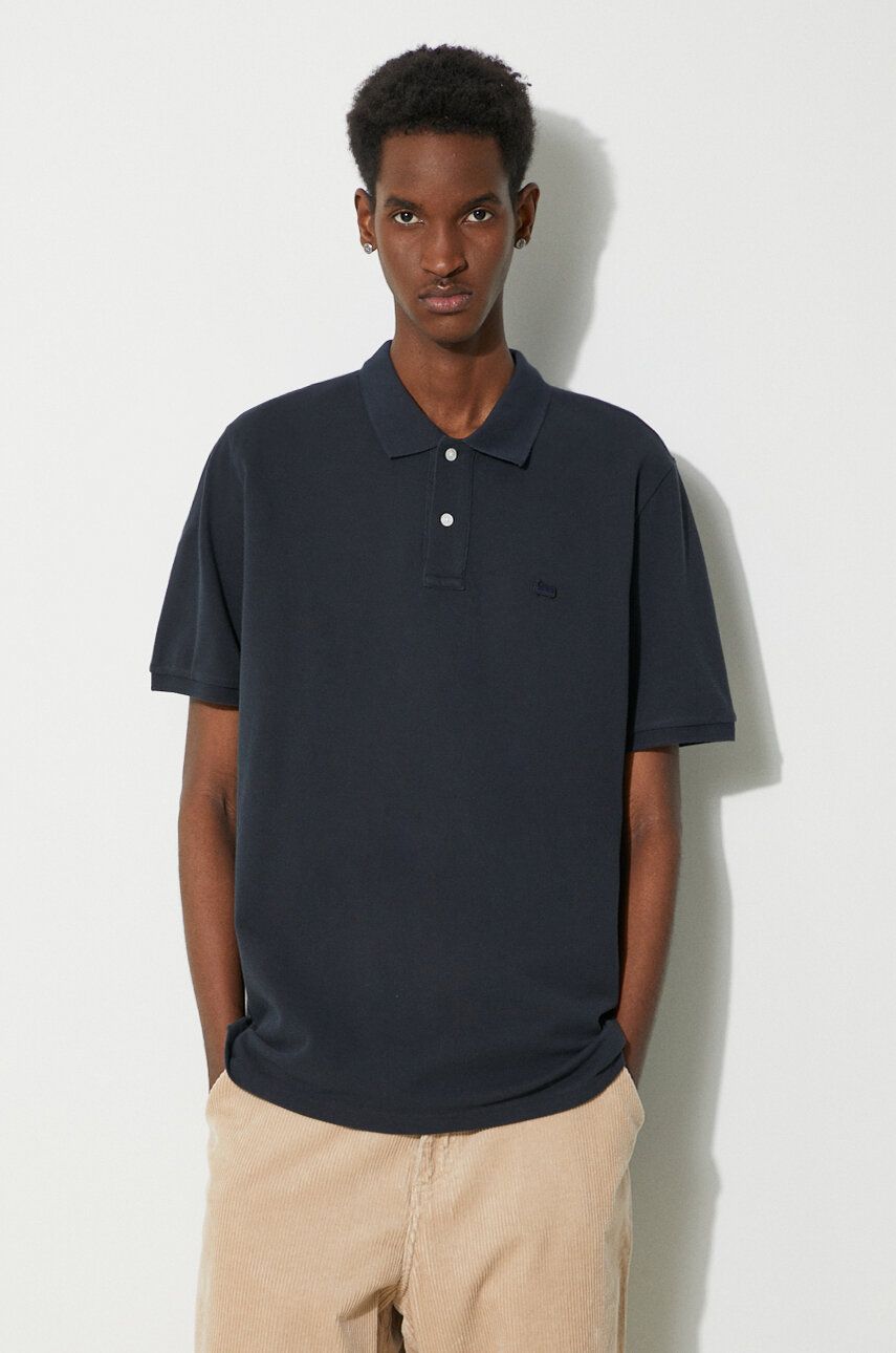 Polo tričko WOOLRICH Polo Shirt Classic American Modrá | CFWOPO0062MRUT2555, 0