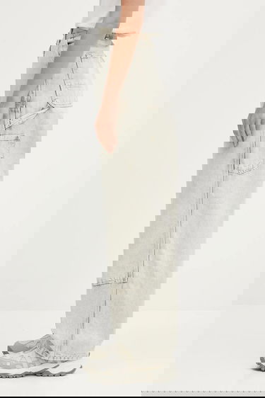 Cargo nohavice Carhartt WIP Brandon Double Knee Pant Béžová | I035828.2ZX5F, 4