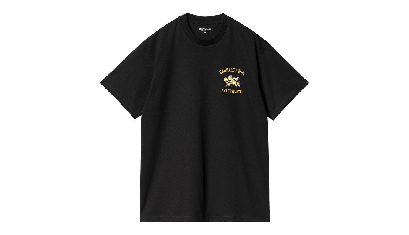 Tričko Carhartt WIP S/S Smart Sports T-Shirt Black Čierna | I033121_89_XX, 0