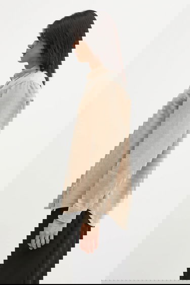 Košeľa Carhartt WIP Madison Corduroy Long-Sleeve Regular Button-Down Shirt Béžová | I029958.0FGXX, 1