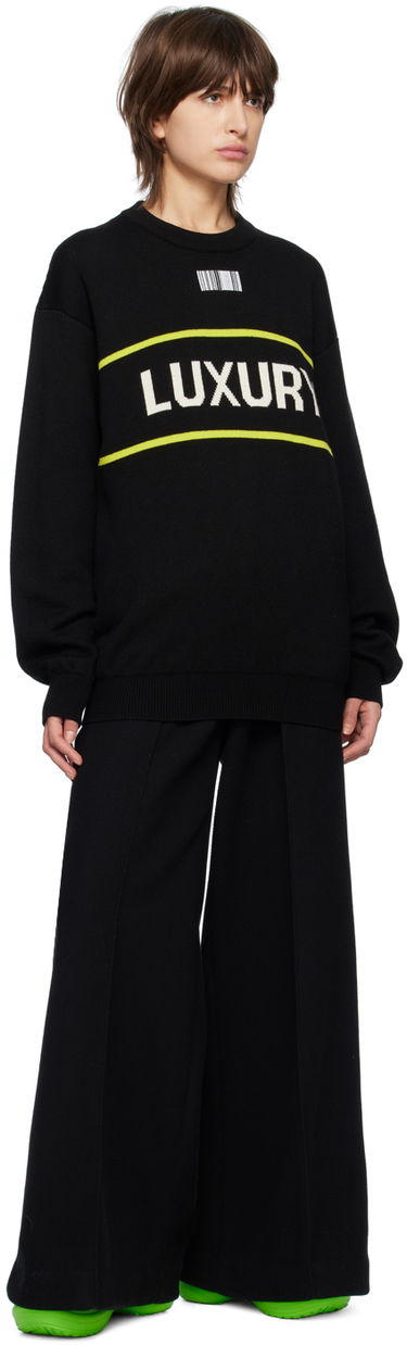 Sveter VETEMENTS 'Luxury' Sweater Čierna | VL16KN320B, 3
