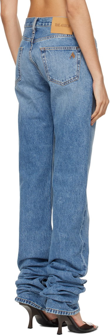 Džínsy The Attico Attico Long Scrunch Jeans Modrá | 250WCP00214 DDD085AA, 2
