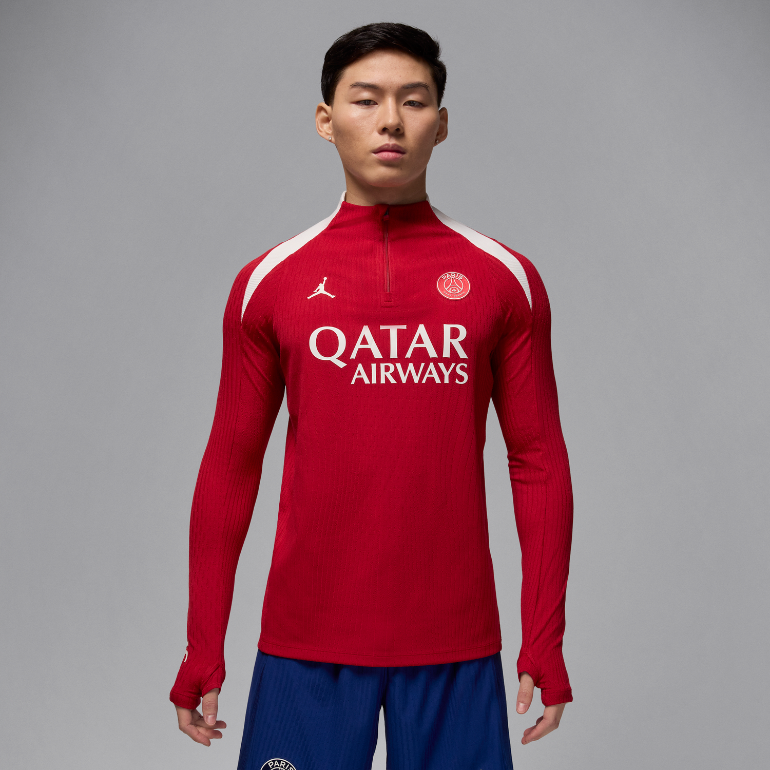 Sveter Jordan Dri-FIT ADV Paris Saint-Germain Strike Elite Knitted Football Training Top Červená | HJ1828-660, 1