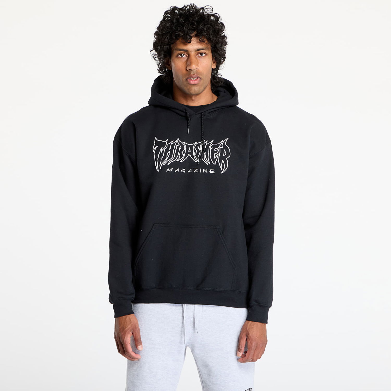 Mikina Thrasher Thrasher Metal Hoodie Čierna | 145690, 0