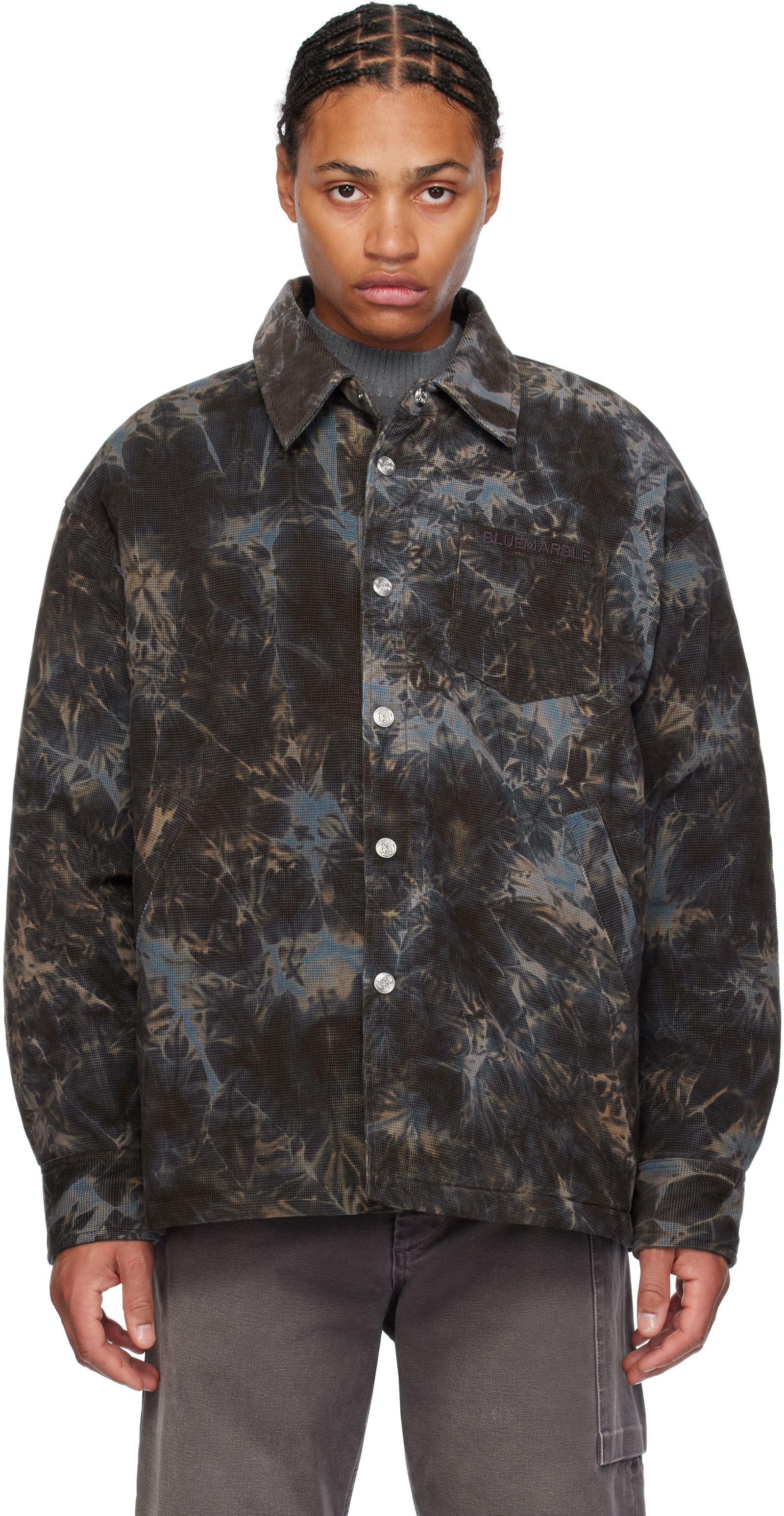 Padded Corduroy Overshirt