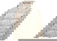 1996 Retro Nuptse 550 Fill Silver Grey Wooden Tiger Print