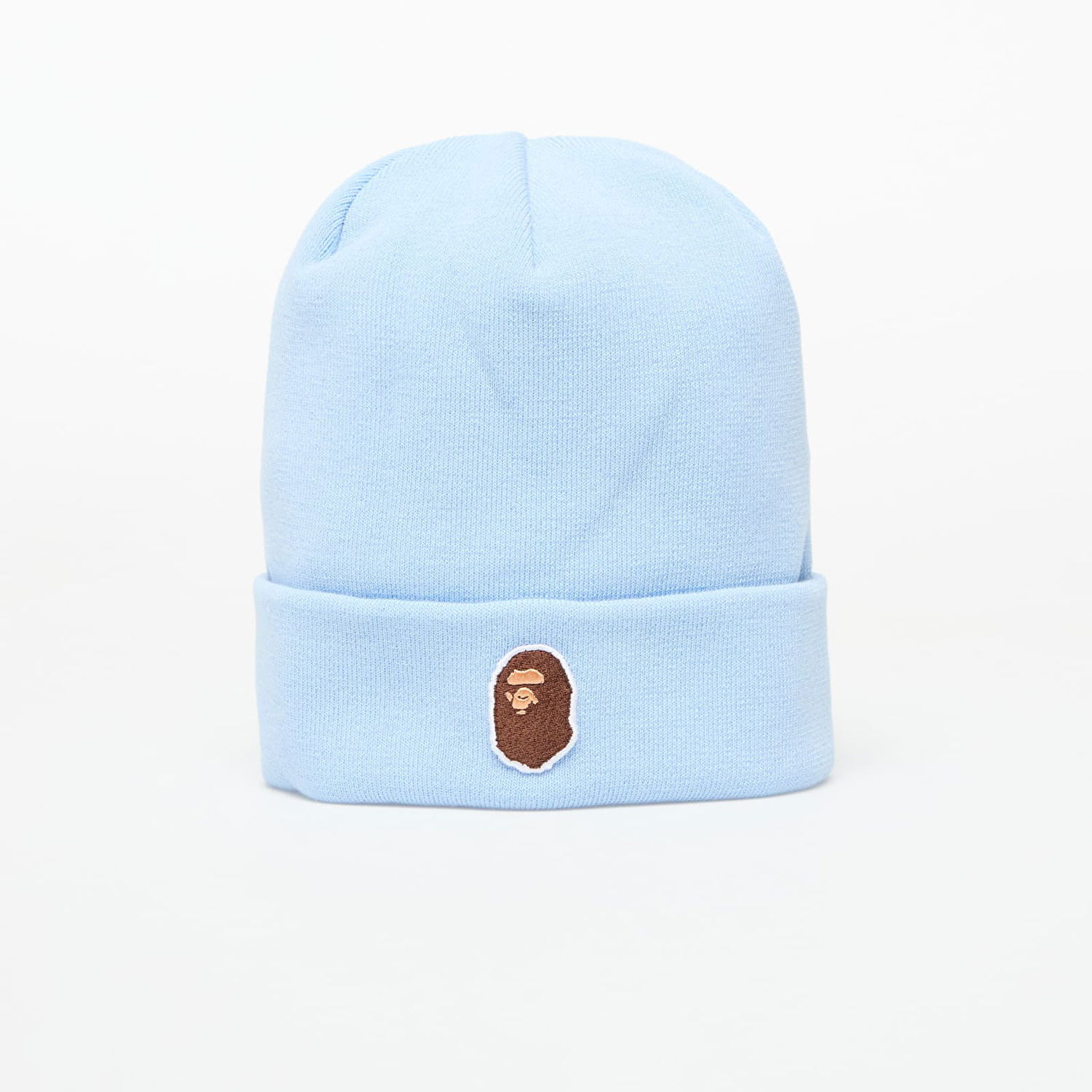 Kulicha BAPE A BATHING APE One Point Ape Head Knit Cap Modrá | 001HTL301006MSAX, 0