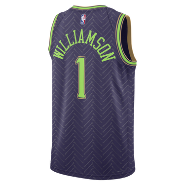 Dres Nike Swingman Zion Williamson City Edition Jersey Fialová | FQ4351-537, 2