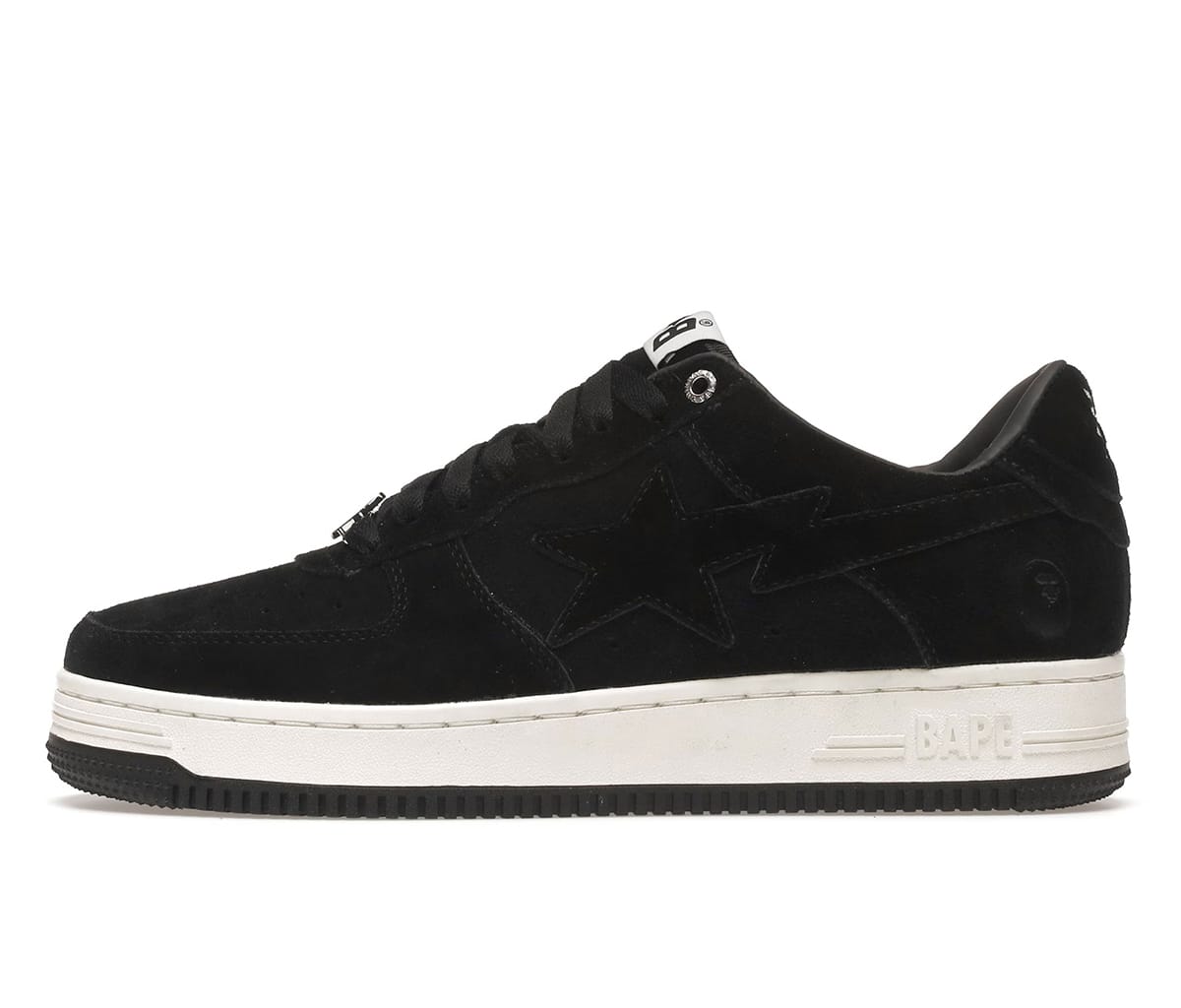 Tenisky a topánky BAPE Bape Sta Low "Black Suede" Čierna | 1H70-191-004, 0