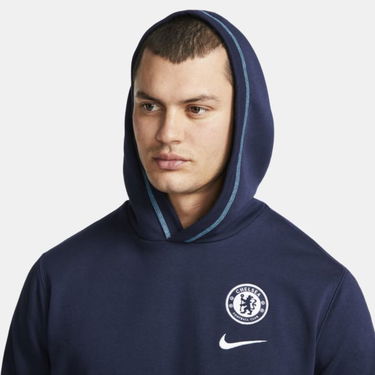 Mikina Nike Chelsea F.C. Travel Fleece Football Hoodie Navy | DM2917-419, 2