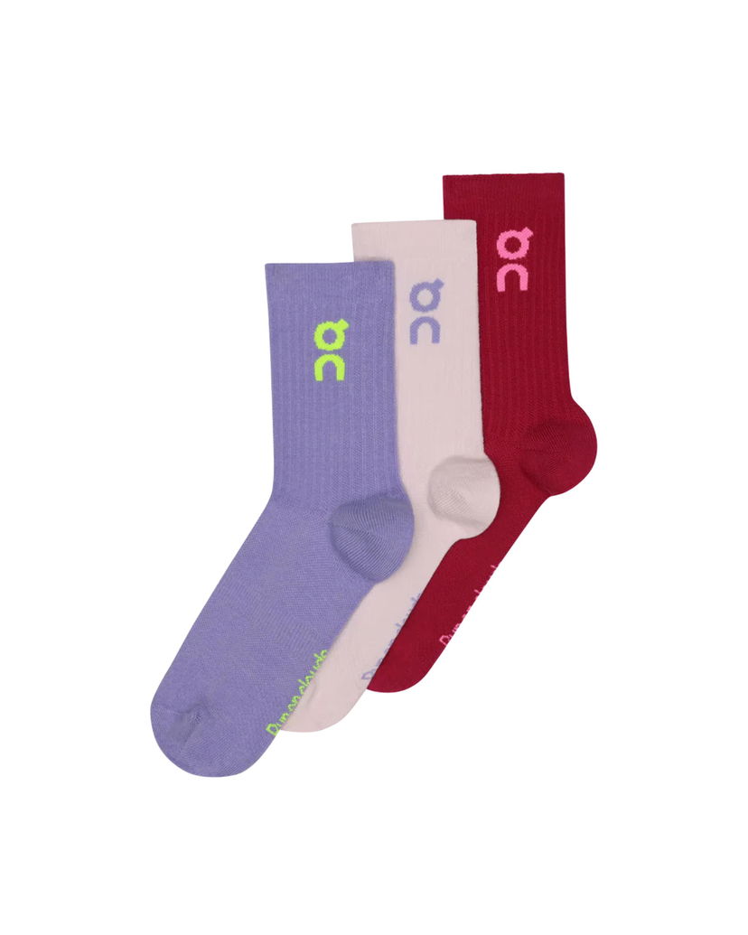 Ponožky On Running Running Logo High Socks - 3 Pack Rôznofarebný | 2UF10313891