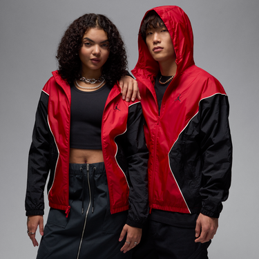 Vetrovka Jordan Jordan Draft Brooklyn Hooded Jacket Červená | HF9333-636, 0