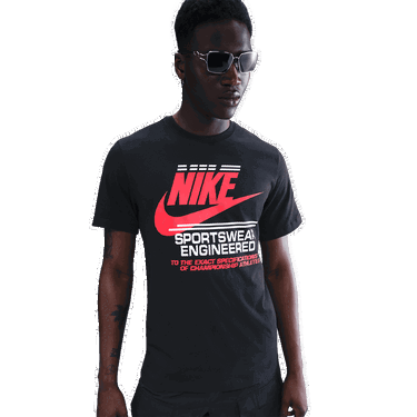 Tričko Nike Sportswear Engineered Futura T-Shirt Čierna | HQ9157-010, 0